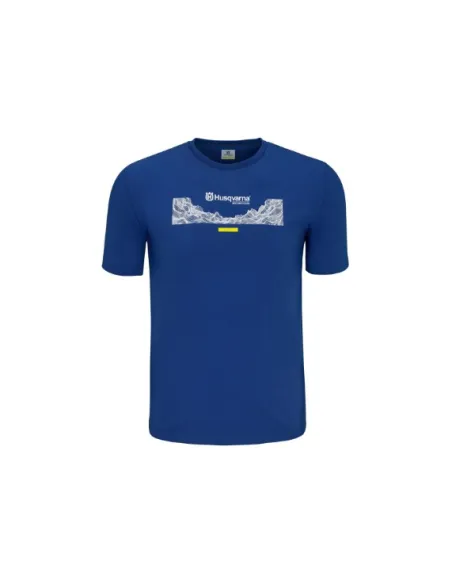 camiseta husqvarna gotland azul