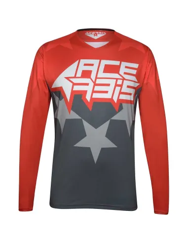 JERSEY ACERBIS X-Flex Starchaser ROJO/NEGRO.