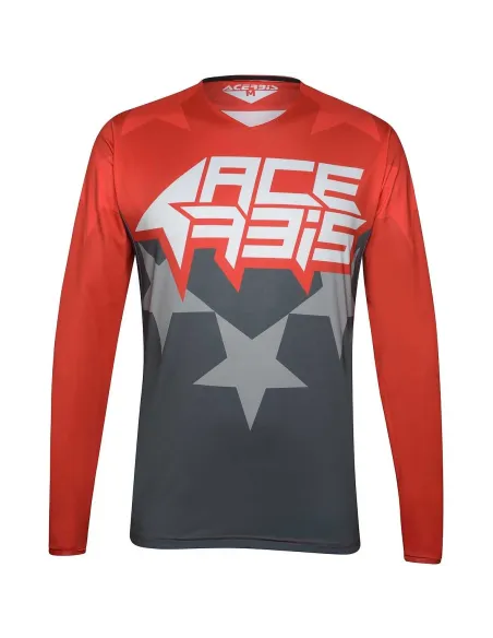 JERSEY ACERBIS X-Flex Starchaser ROJO/NEGRO.