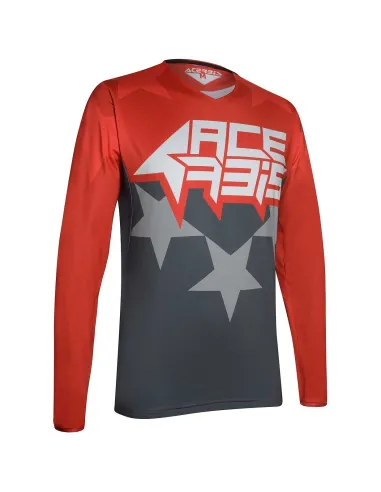 JERSEY ACERBIS X-Flex Starchaser ROJO/NEGRO.