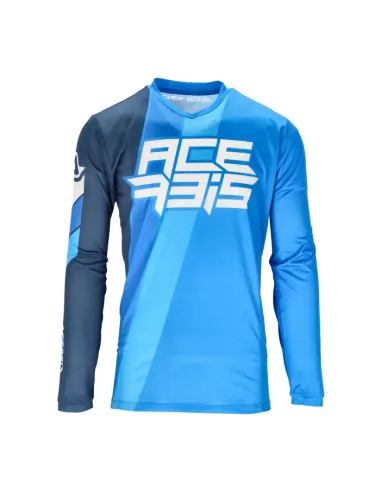 Jersey Acerbis J-Track four azul/Blanco.