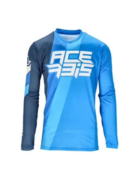 Jersey Acerbis J-Track four azul/Blanco.