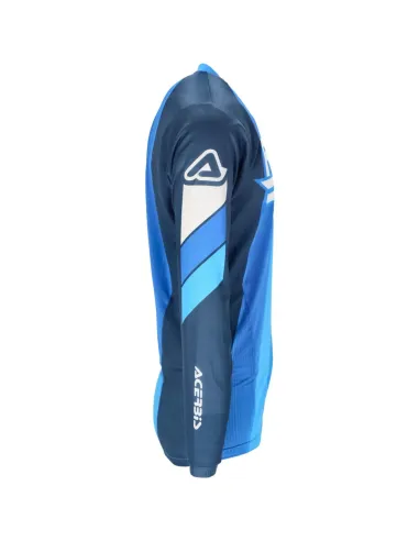 Jersey Acerbis J-Track four azul/Blanco.