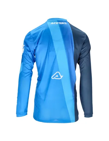 Jersey Acerbis J-Track four azul/Blanco.