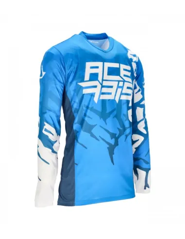 Jersey Acerbis J-Track Two Negro/Azul.
