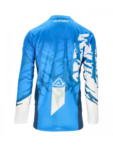 Jersey Acerbis J-Track Two Negro/Azul.