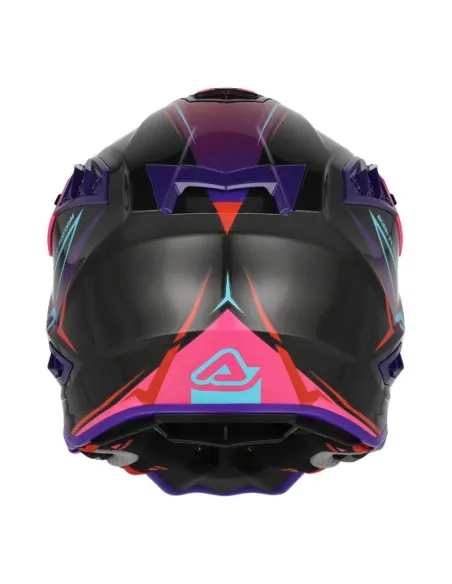 Casco Acerbis Airstrike Rosa/Morado Brillo.