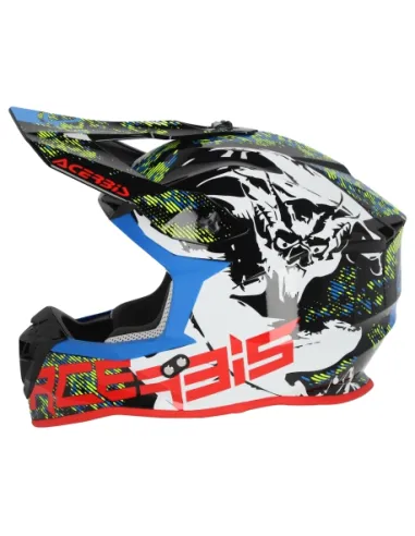 Casco Acerbis Linear Rojo/Amarillo Brillo.