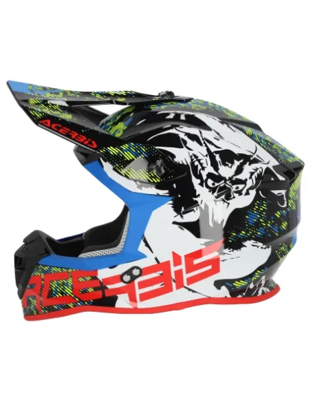 Casco Acerbis Linear Rojo/Amarillo Brillo.