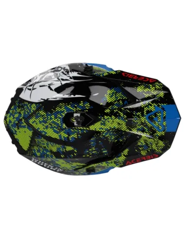 Casco Acerbis Linear Rojo/Amarillo Brillo.