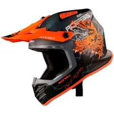 Casco Acerbis Profile Junior Naranja/Negro Mate.