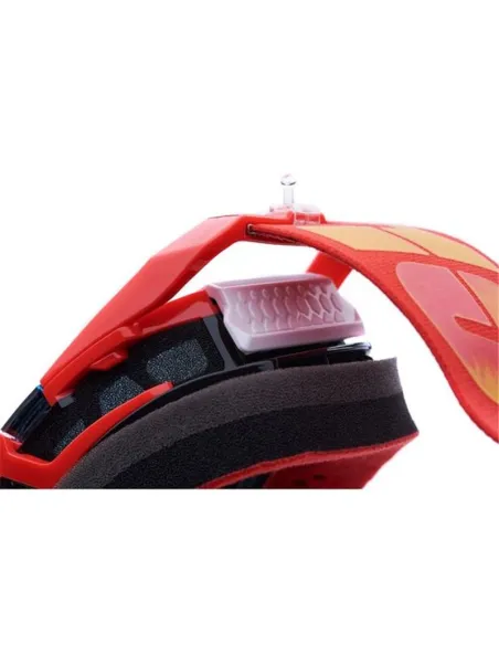 Gafas 100% Armega Rojo - Lente Espejo.