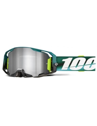 Gafas 100% Armega Verde - Lente Espejo.