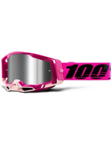 Gafas 100% Racecraft 2 Rosa - Lente Espejo.