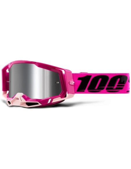 Gafas 100% Racecraft 2 Rosa - Lente Espejo.