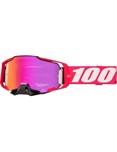 Gafas 100% Armega Hiper Kloug Rosa - Lente Espejo.
