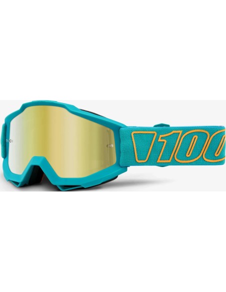 Gafas 100% Accuri Verde Agua - Lente Espejo.