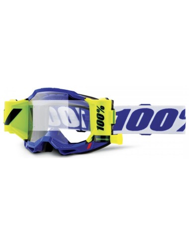 Gafas 100% Accuri 2 Forecast Roll Off Azul - Lente Transparente.