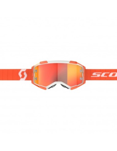 Gafas Scott Fury Naranja/Blanco - Cristal Espejo.