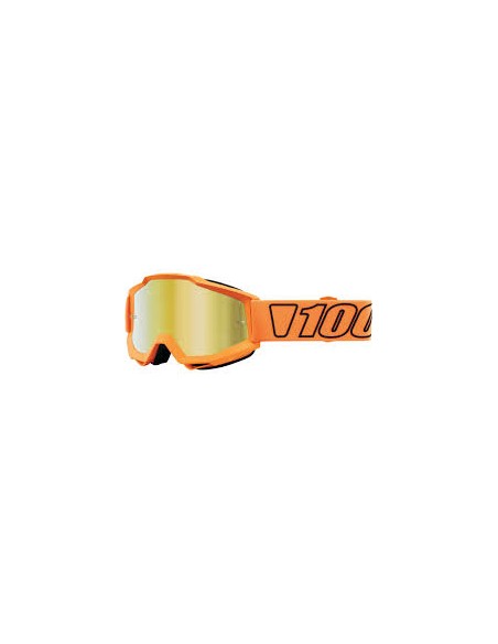 Gafas 100% Accuri Luminari Naranja - Lente Espejo.
