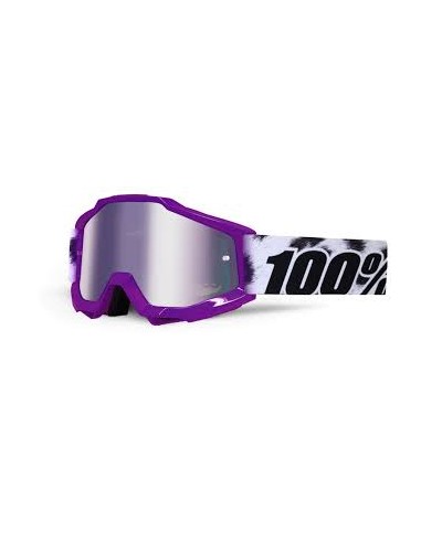 Gafas 100% Accuri Junior Morada - Lente Espejo.