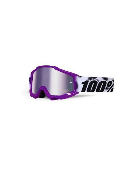 Gafas 100% Accuri Junior Morada - Lente Espejo.