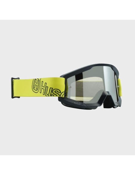 Gafa 100% Strata Husqvarna Amarillo - Lente Espejo.