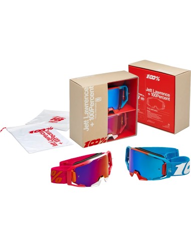 Pack 2 Gafas 100% Armega Lawrence - Lente Espejo.