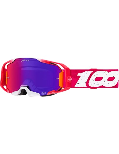 Gafas 100% Armega Lawrence Rosa - Lente Espejo.