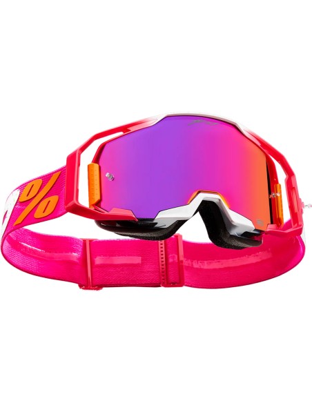 Gafas 100% Armega Lawrence Rosa - Lente Espejo.