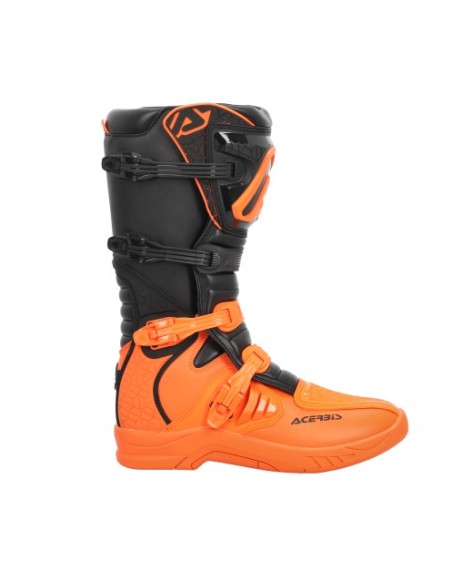 BOTAS ACERBIS X-TEAM  GRISS/NARANJA.