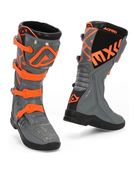 Botas X-Team Naranja/Gris.