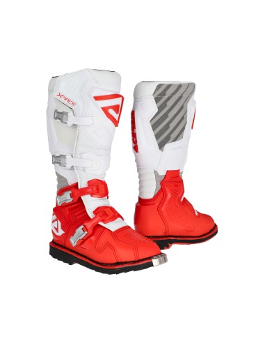 Botas Acerbis X-Race Rojo/Blanco.