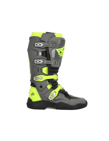 Botas Acerbis X-Whoops Gris/Amarillo.
