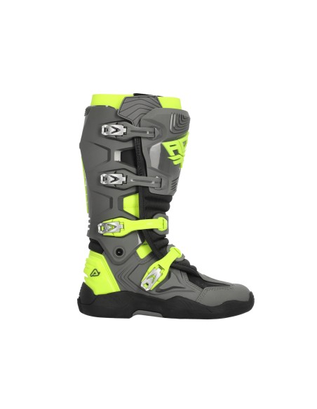 Botas Acerbis X-Whoops Gris/Amarillo.