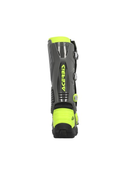 Botas Acerbis X-Whoops Gris/Amarillo.
