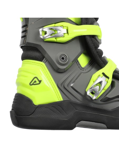 Botas Acerbis X-Whoops Gris/Amarillo.