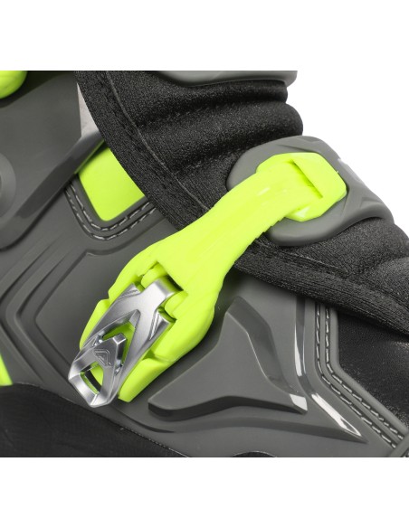 Botas Acerbis X-Whoops Gris/Amarillo.