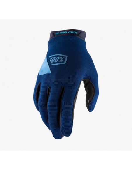 Guantes 100% Ridecamp Azul.