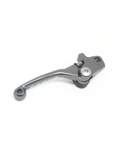 Maneta de Freno Reversible Zeta Fp 3 dedos Yamaha Yz 125/250 08-24/Yzf 250 07-24/Yzf 450 08-24/Kawasaki Kxf 250/450 13-20 Gris.