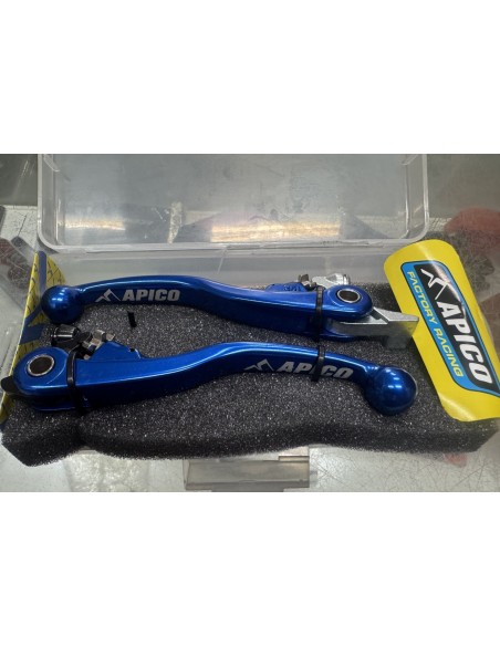 Juego de Manetas Reversibles Apico Husqvarna Te/Fe 18-21 Azul.