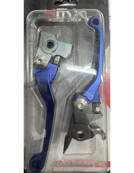 Juego de Manetas Reversibles 4mx Ktm Exc/Exc-f 125-500 06-13/Husaberg Te 250/300 11-13/Fe 250-501 2013 Azul.
