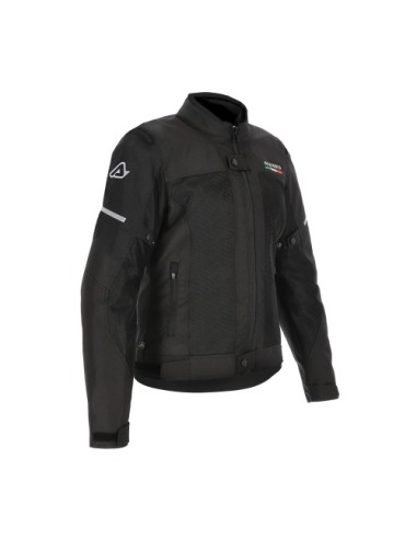 Chaqueta Acerbis Road ruby lady Negra