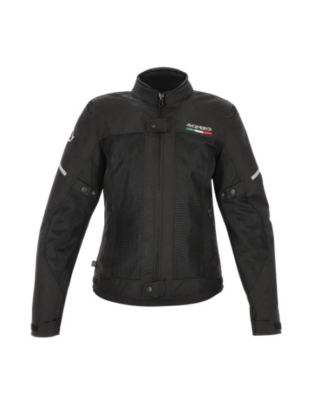 Chaqueta Acerbis Road ruby lady Negra