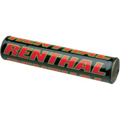 Protector de Manillar Con Barra Renthal Negro/Rojo.
