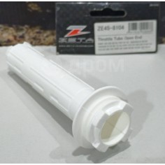 Caña de Gas de Plástico Cerrada Zeta Kawasaki Kx 65 00-17/Kx 85 01-07/Klx 110 10-17/Suzuki Drz 125 01-16 Blanca.