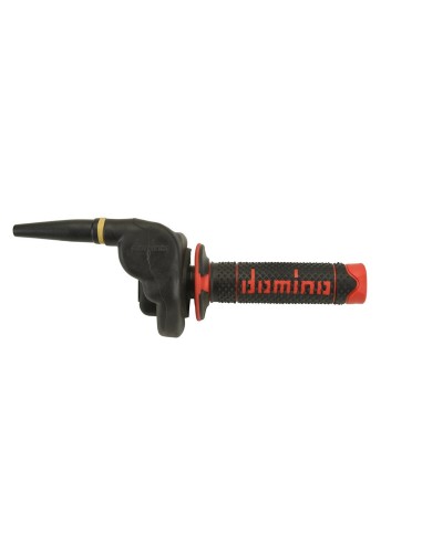 Puño de Gas + Puños Domino Ktm Sx/Exc 125-300 00-16/Husqvarna Te/Tc 125-300 14-16/Beta RR 125-300 13-26/Rieju Mr 200-300 21-26.