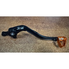 Pedal de Freno X-Power Ktm Exc/Exc-f 125-500 17-23/Husqvarna Te/Fe 125-501 17-23/Gas Gas Ec/Ec-f 125-500 21-23 Naranja/Negro.