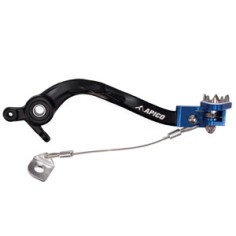 Pedal de Freno Apico Ktm Exc/Sx 125-500 23-26/Husqvarna Te/Tc/Fe/Fc 125-501 23-26/Gas Gas Ec/Mc 125-500 24-26 Azul/Negro.