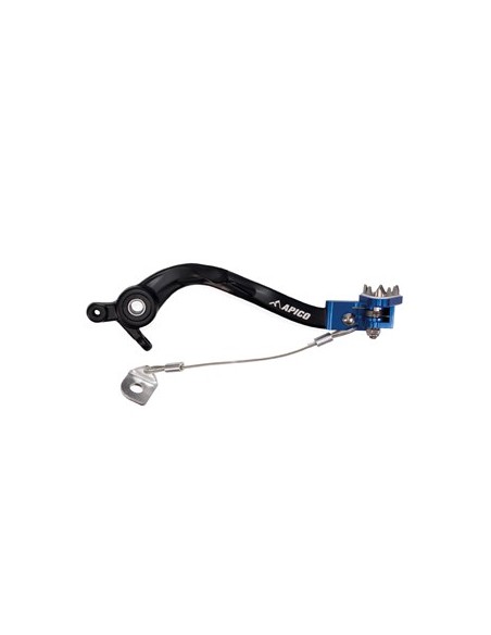 Pedal de Freno Apico Ktm Exc/Sx 125-500 23-26/Husqvarna Te/Tc/Fe/Fc 125-501 23-26/Gas Gas Ec/Mc 125-500 24-26 Azul/Negro.